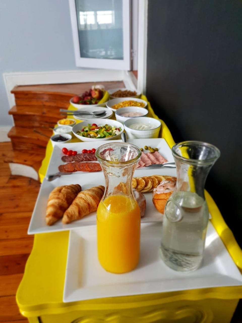 Food close-up, Buffet breakfast