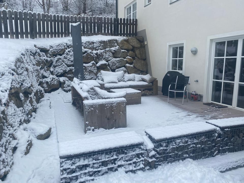Winter, Garden, Balcony/Terrace, On site