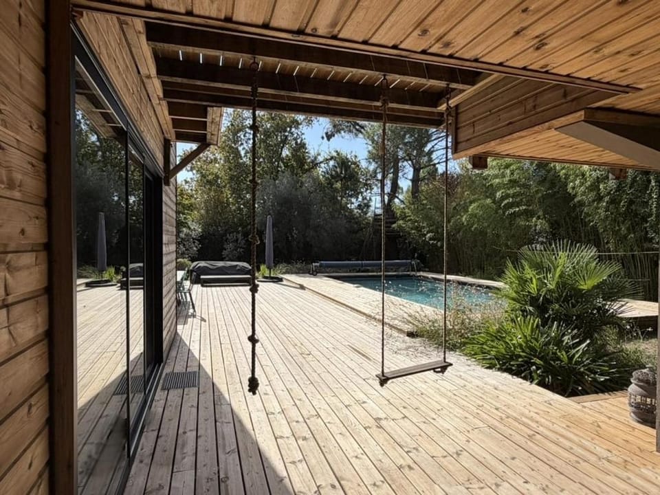 Patio, Garden, Pool view, Swimming pool