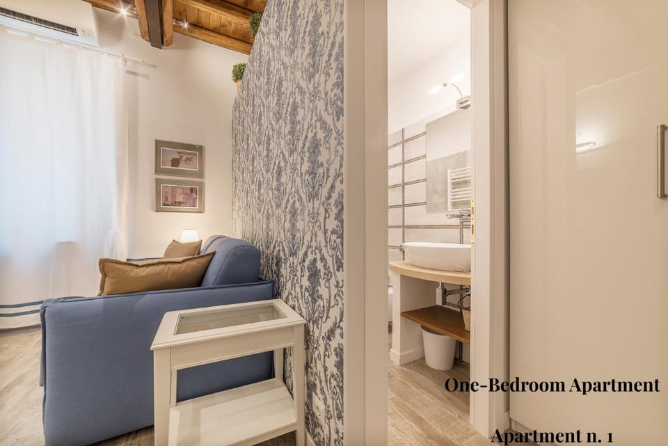 Bathroom, Living room