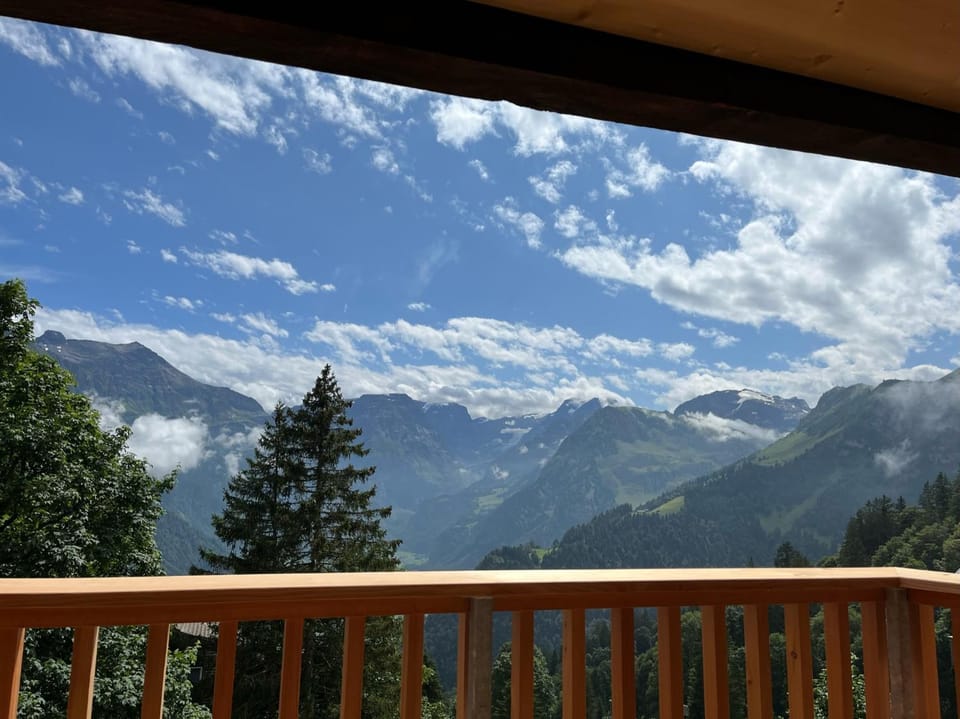Natural landscape, View (from property/room), Balcony/Terrace, Mountain view