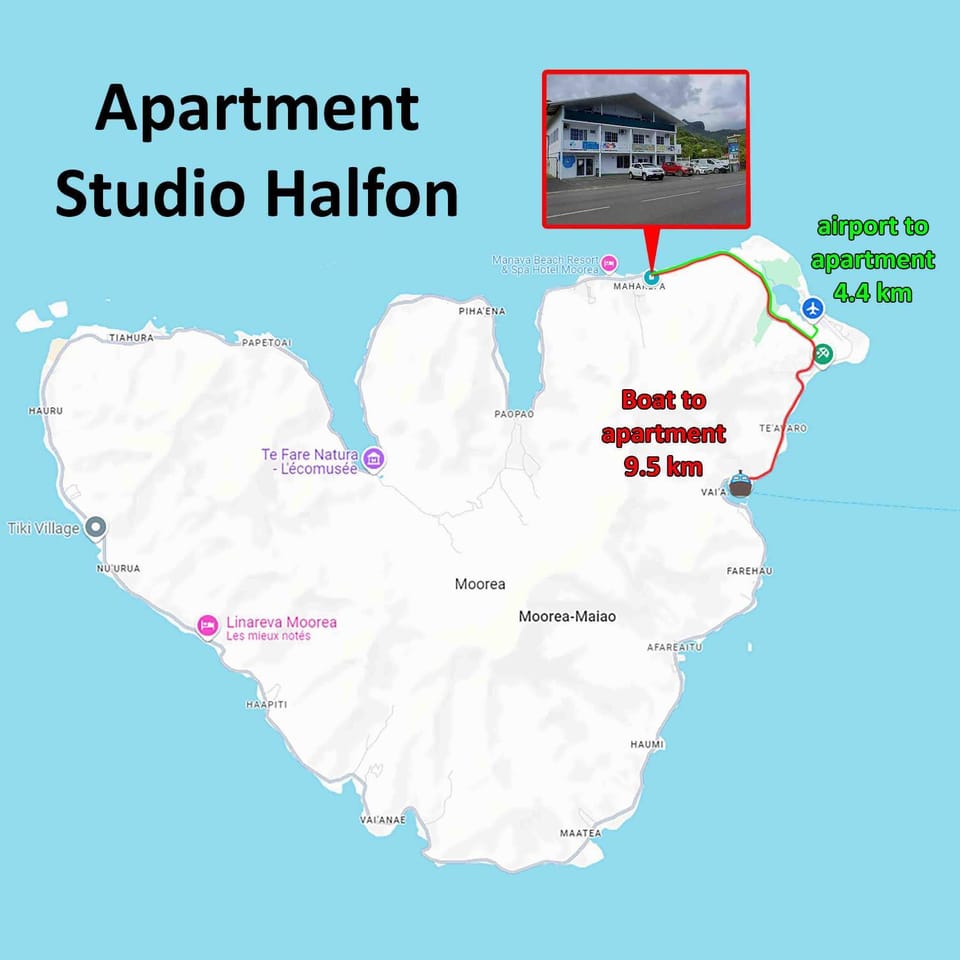 Apartment Studio Halfon Apartment in Moorea-Maiao
