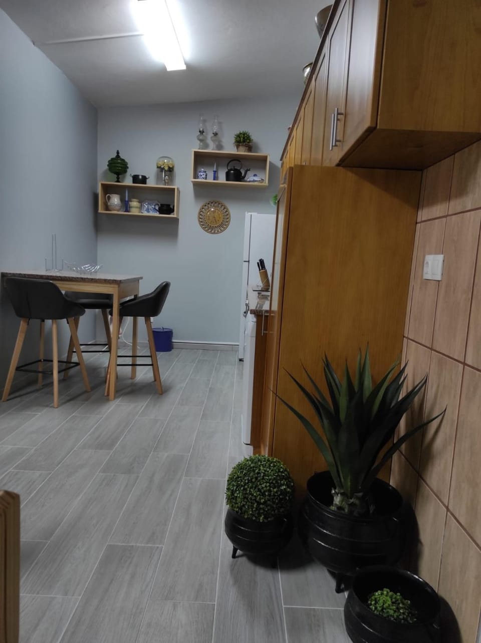 Kitchen or kitchenette, Dining area