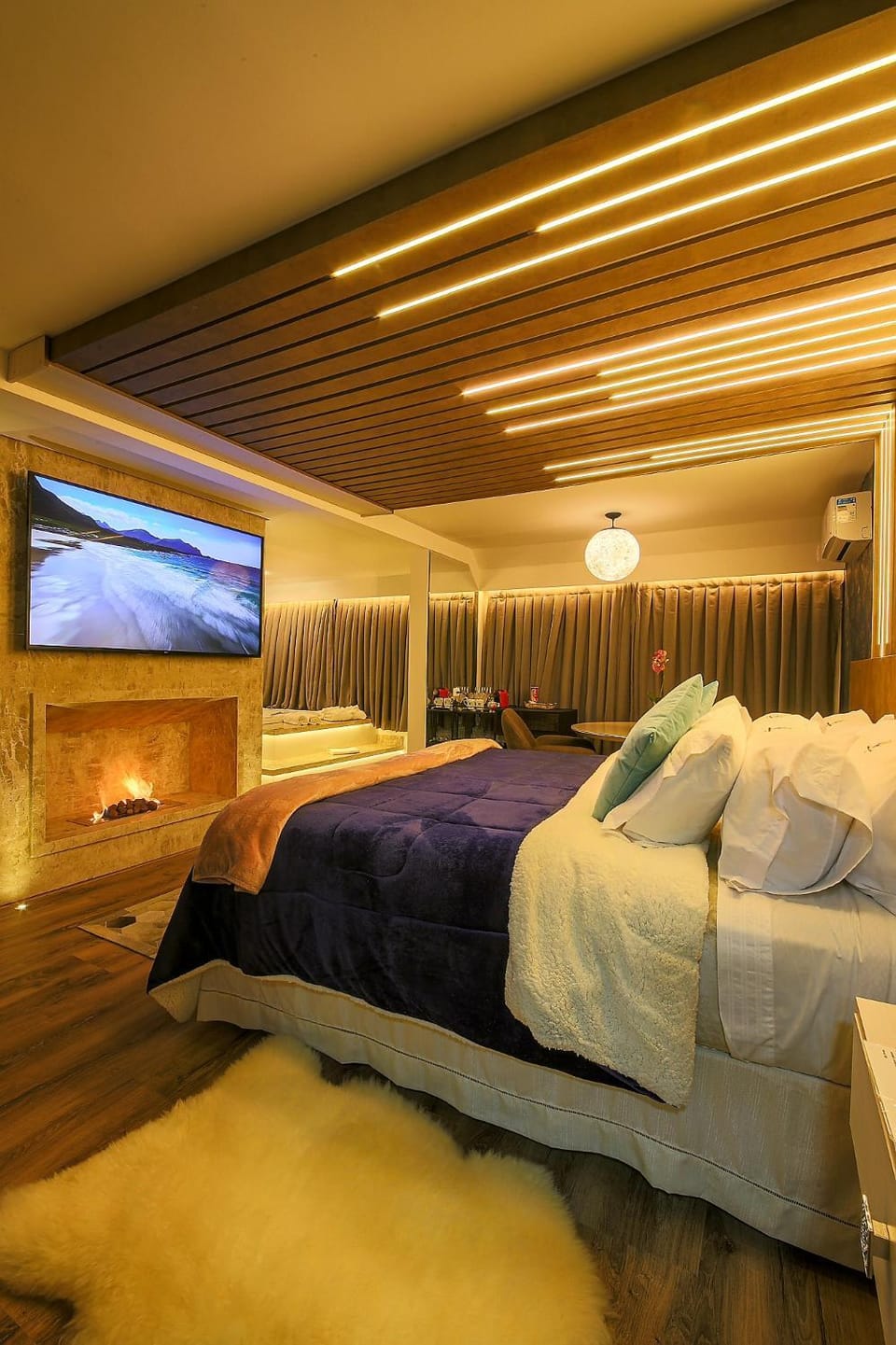 TV and multimedia, fireplace