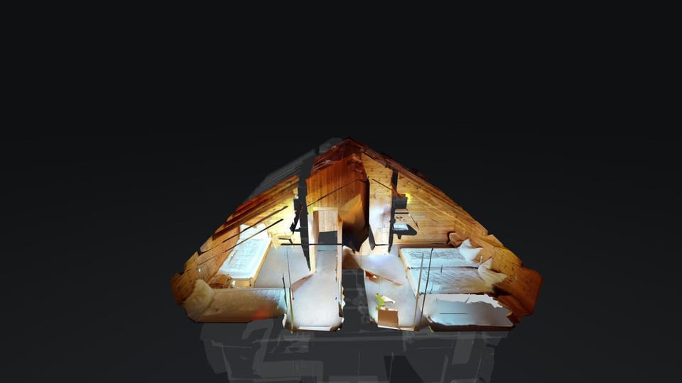 Bird's eye view, Floor plan