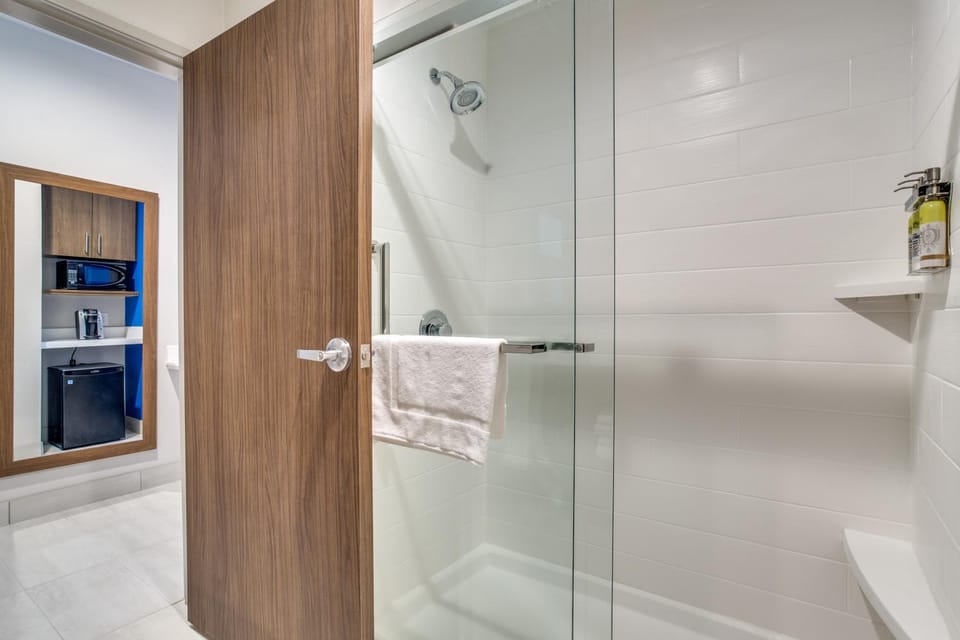 Shower, Bathroom, Coffee/tea facilities, minibar, towels