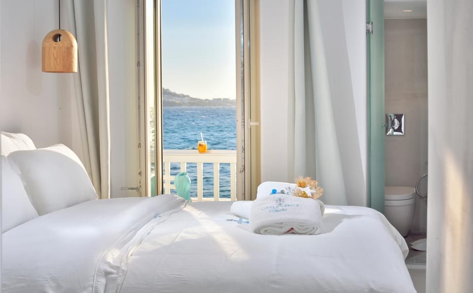 Bedroom, Sea view