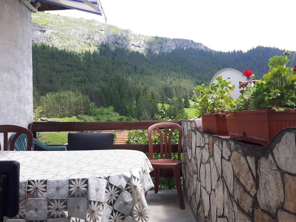 Balcony/Terrace, Mountain view
