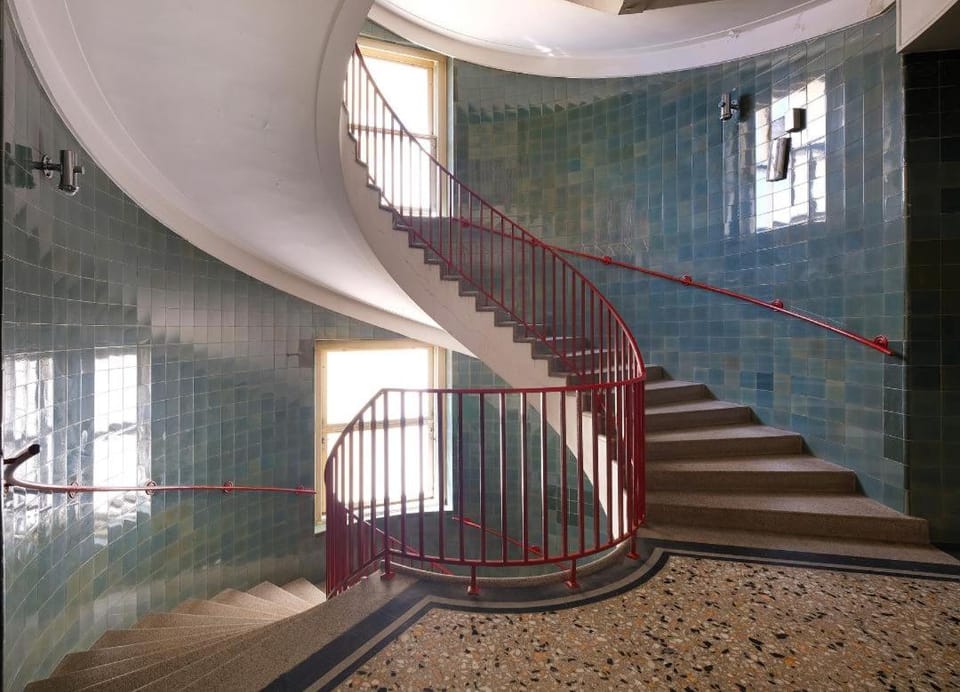 Lawyers Loft in Heritage Skyscraper Apartment in Ljubljana