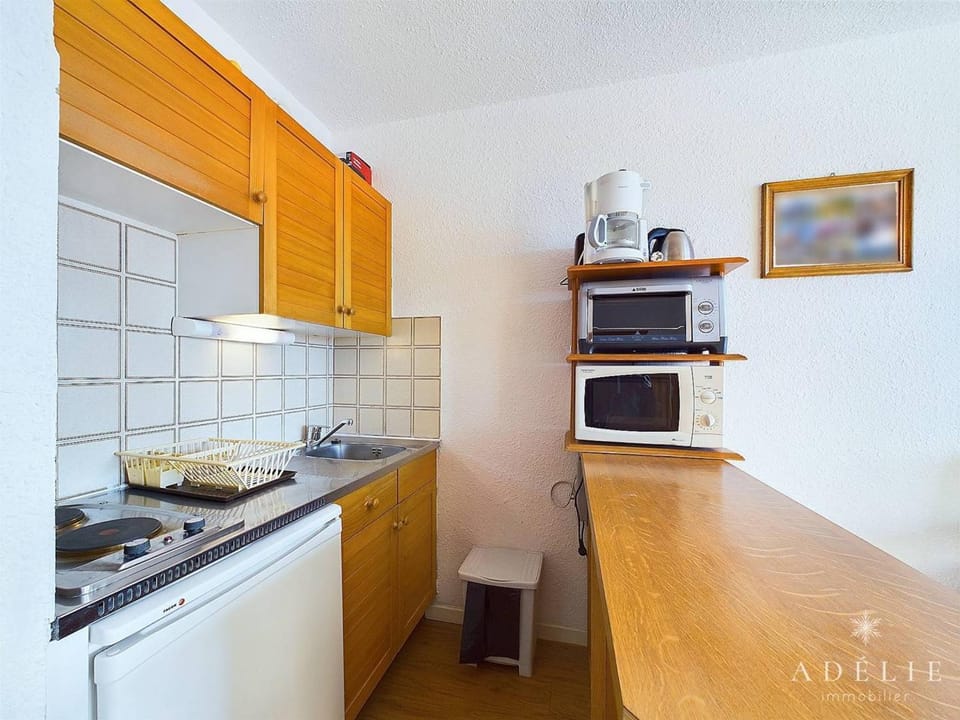 Studio montagne au centre, 4 pers, balcon, proche pistes - FR-1-398-575 Apartment in Montvalezan