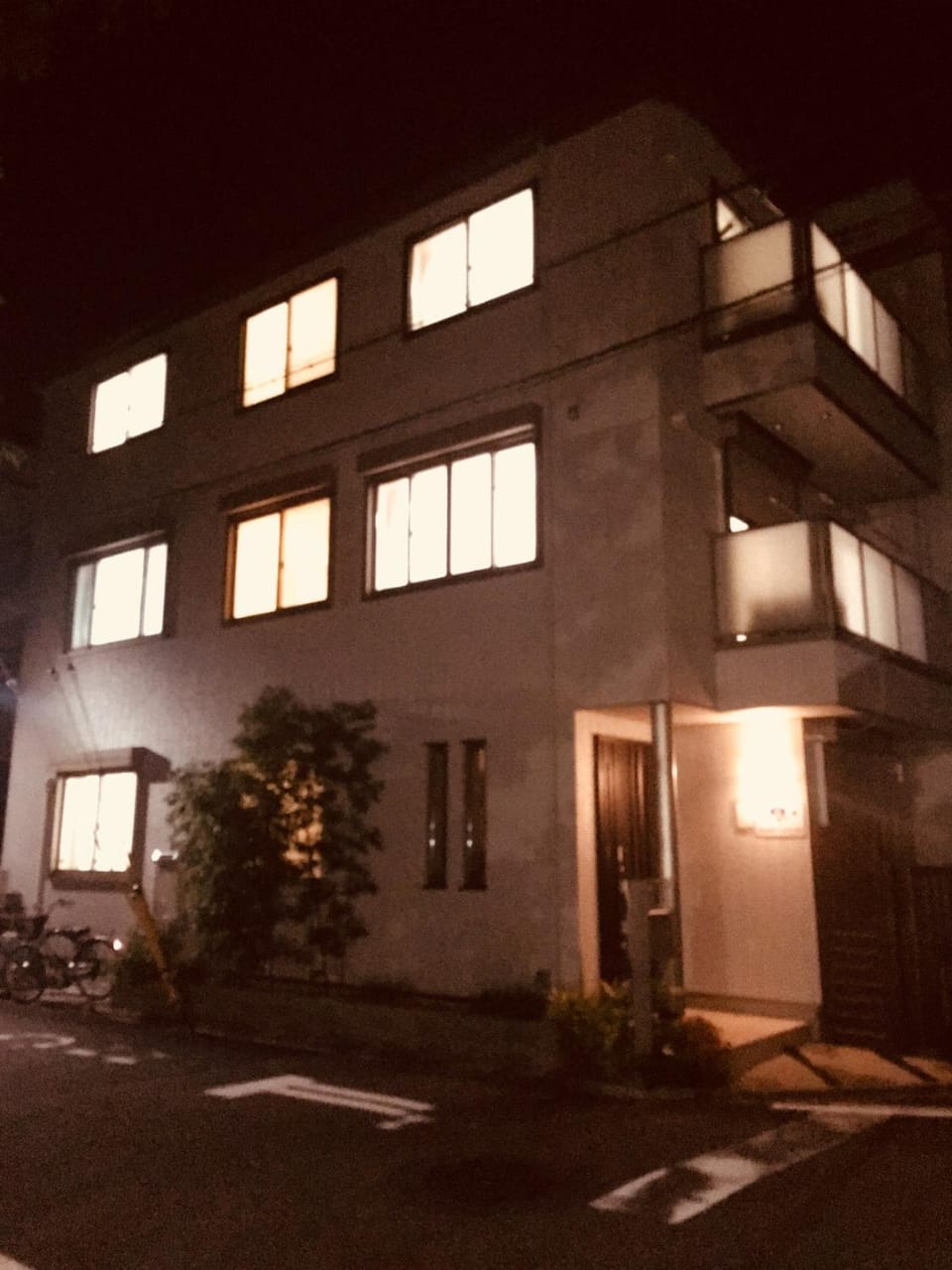 Property building, Night