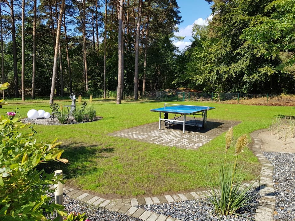 Children play ground, Garden, Table tennis, On site