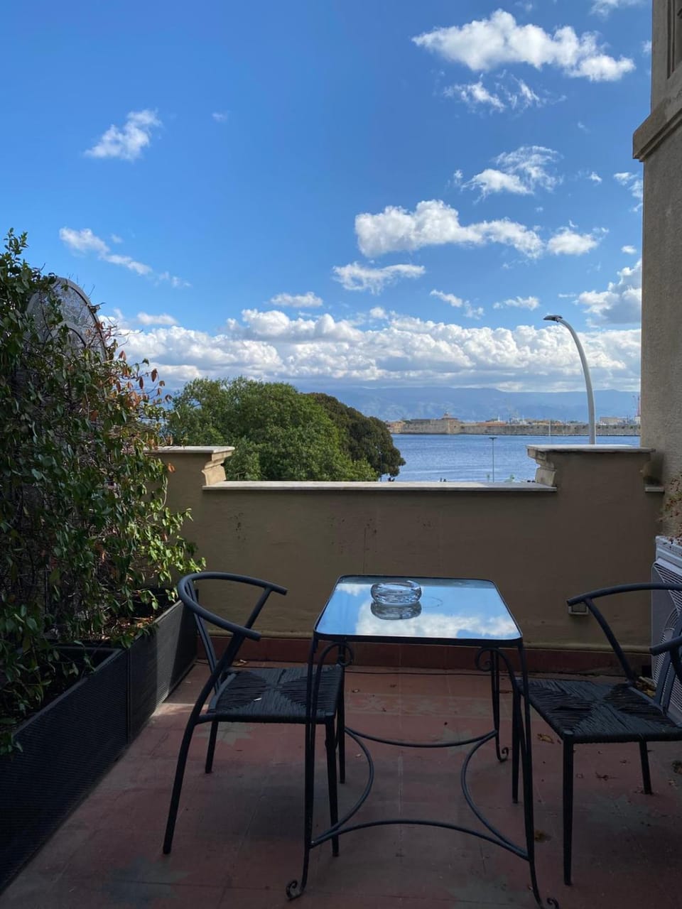 View (from property/room), Balcony/Terrace, Sea view