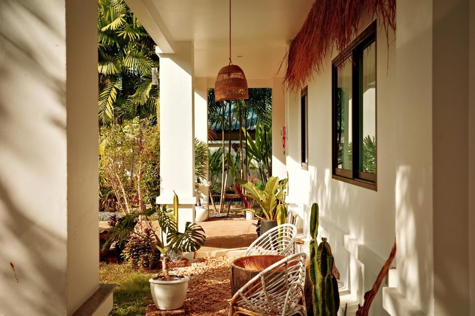 Patio, Day, Garden