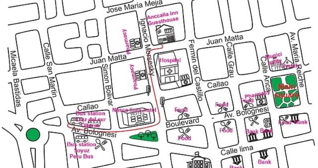Floor plan, City view, Location