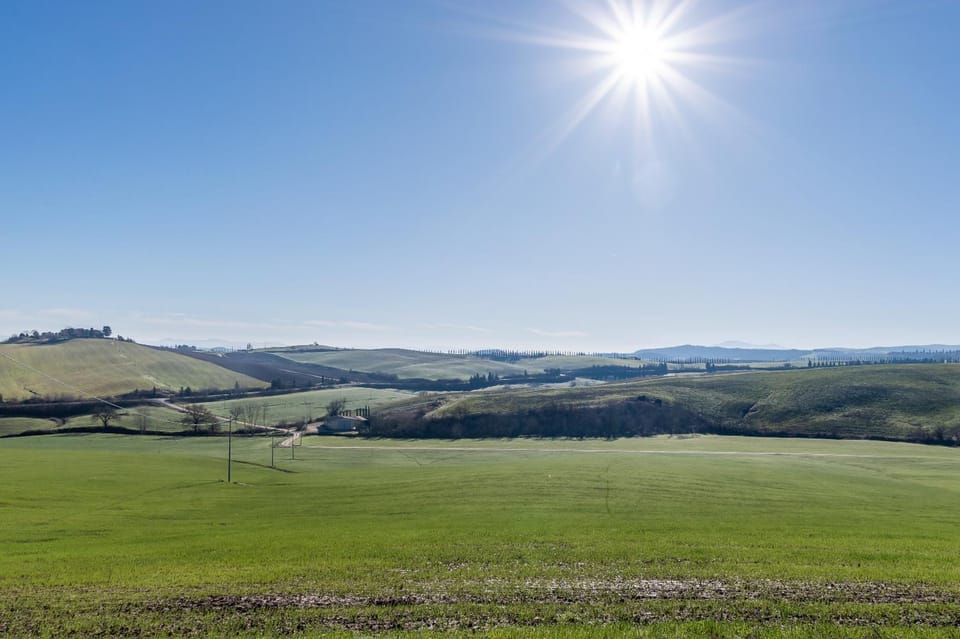 Sunflower con vista su Siena House in Tuscany
