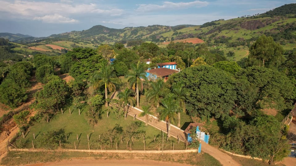 Neighbourhood, Bird's eye view, Mountain view