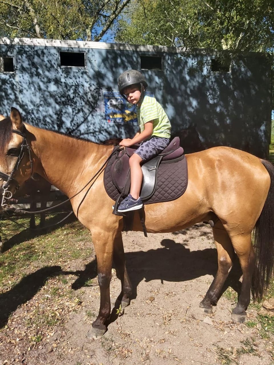 Horse-riding