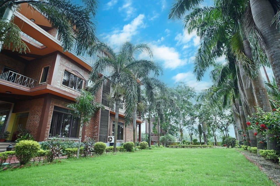 Property building, Spring, Day, Natural landscape, Garden, Garden view