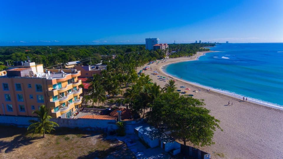 Bird's eye view, Floor plan, Beach, Sea view