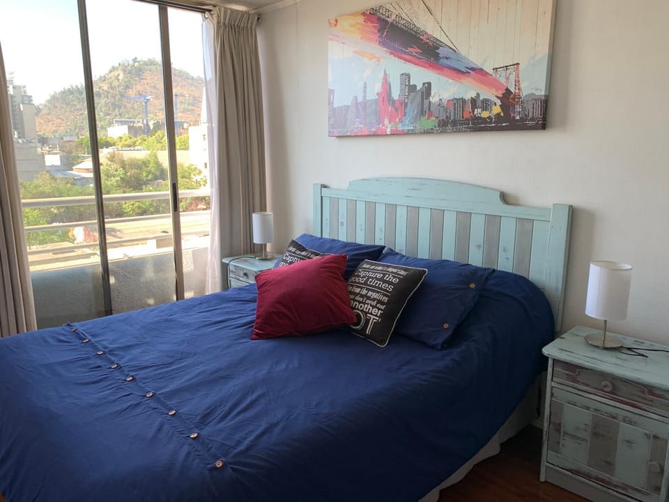 Depto. Excelente vista al Cerro San Cristobal !! Apartment in Providencia