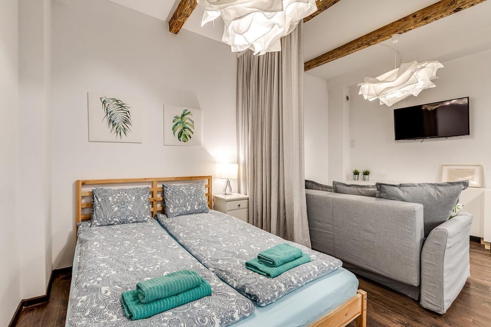 Living room, Bedroom