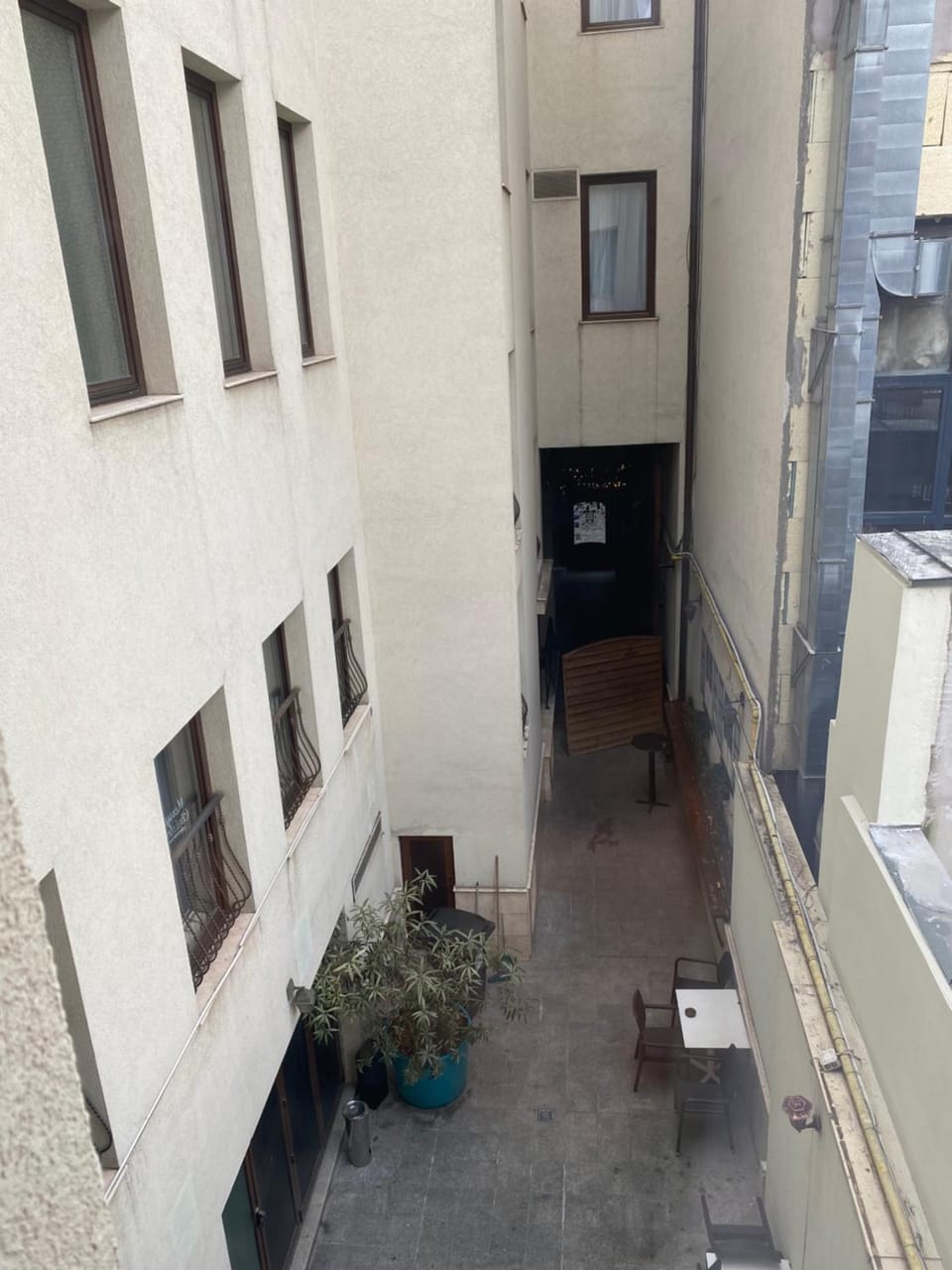 Inner courtyard view, Inner courtyard view