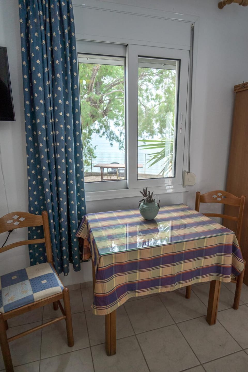 Dining area, Garden view, Sea view