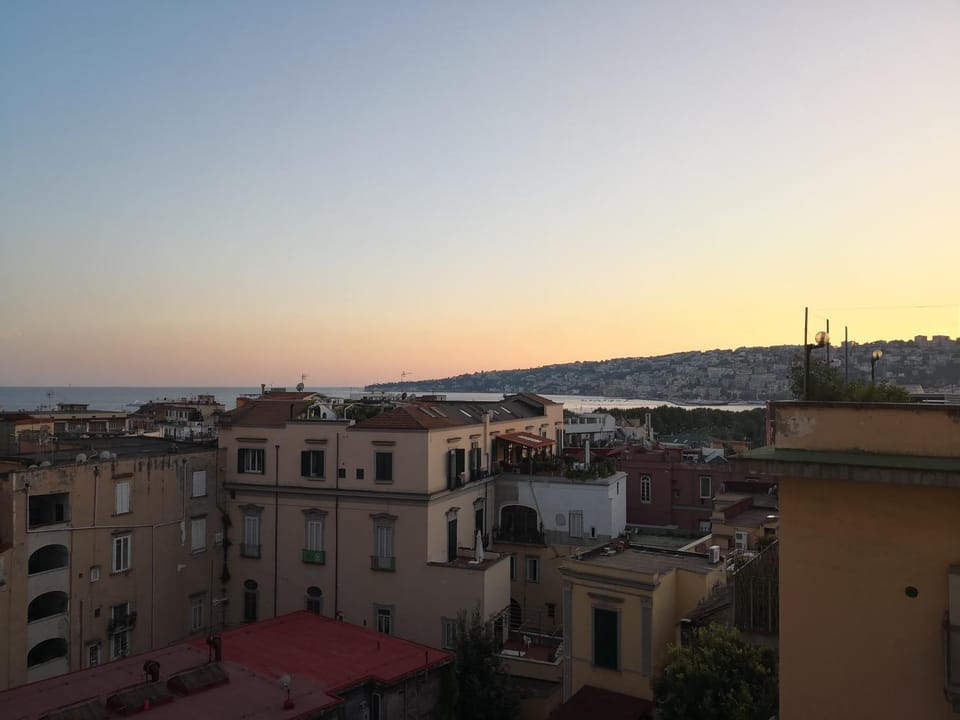 City view, Sunset