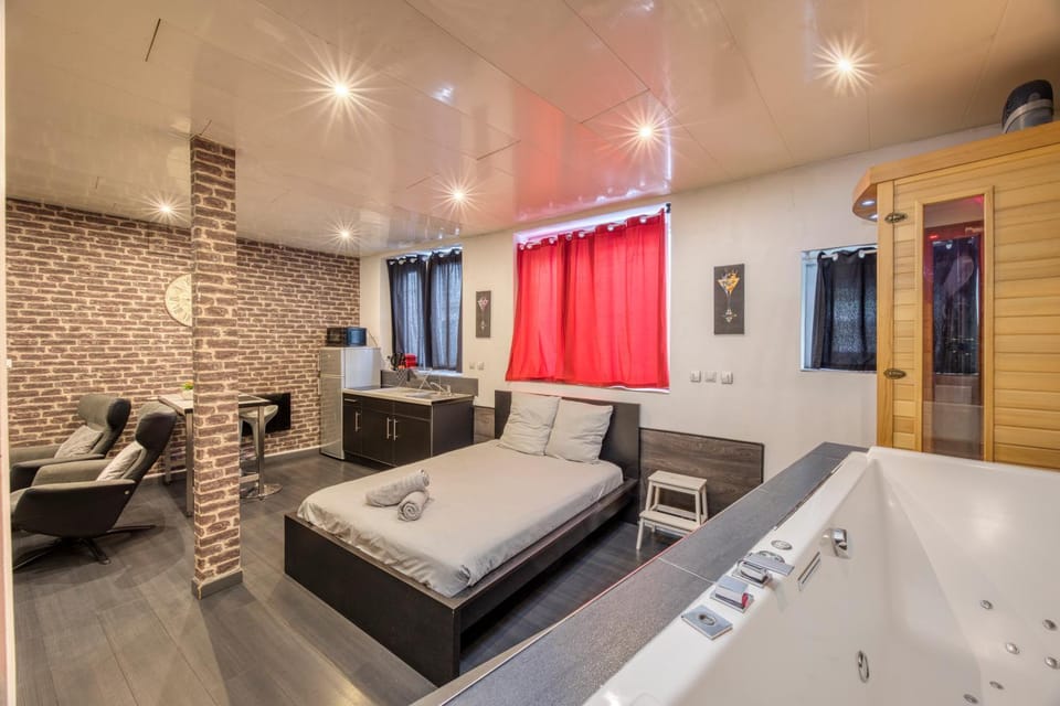 street Loft with sauna Apartment in Saint-Étienne