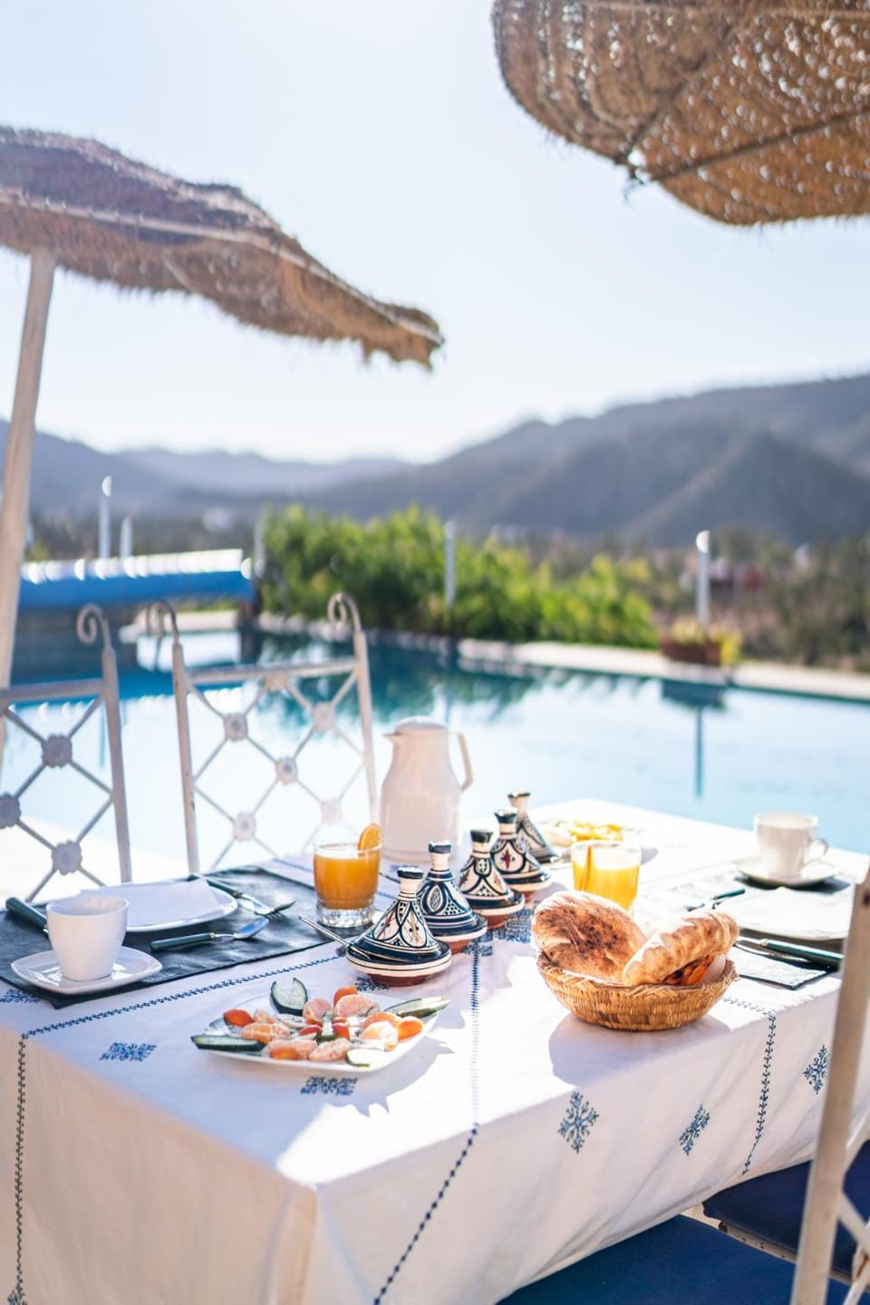 Patio, Swimming pool, Breakfast