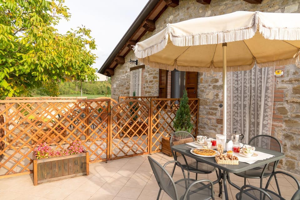 Property building, Patio, Garden, View (from property/room), Seating area