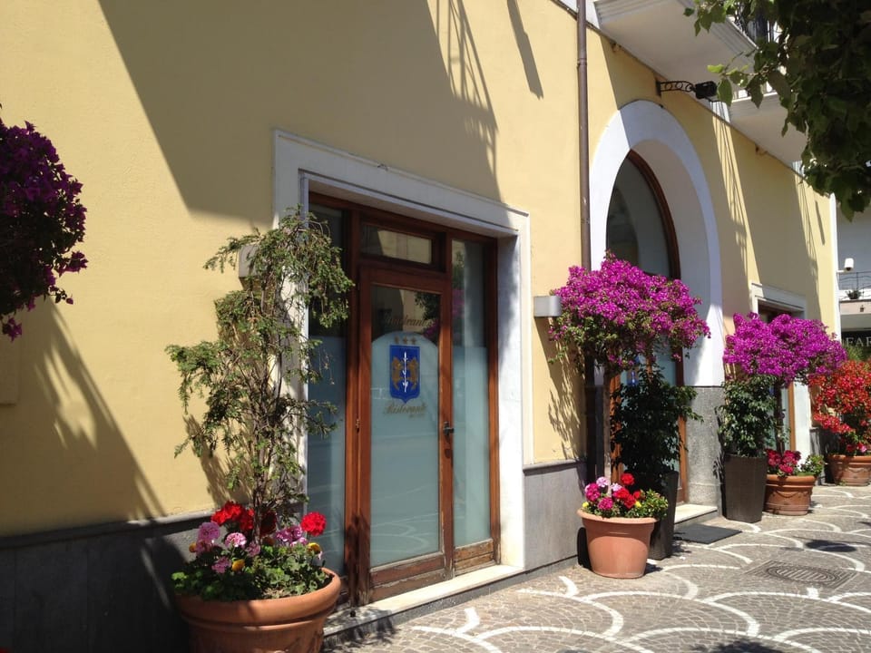 Facade/entrance, Spring, Day