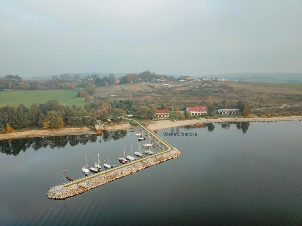 Natural landscape, Bird's eye view, Beach, Lake view