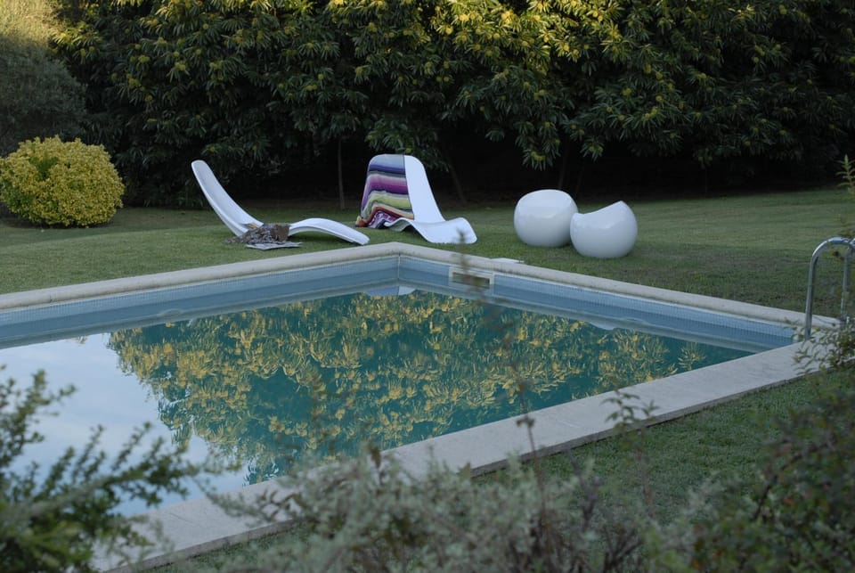 Garden, Garden view, Pool view, Swimming pool, sunbed