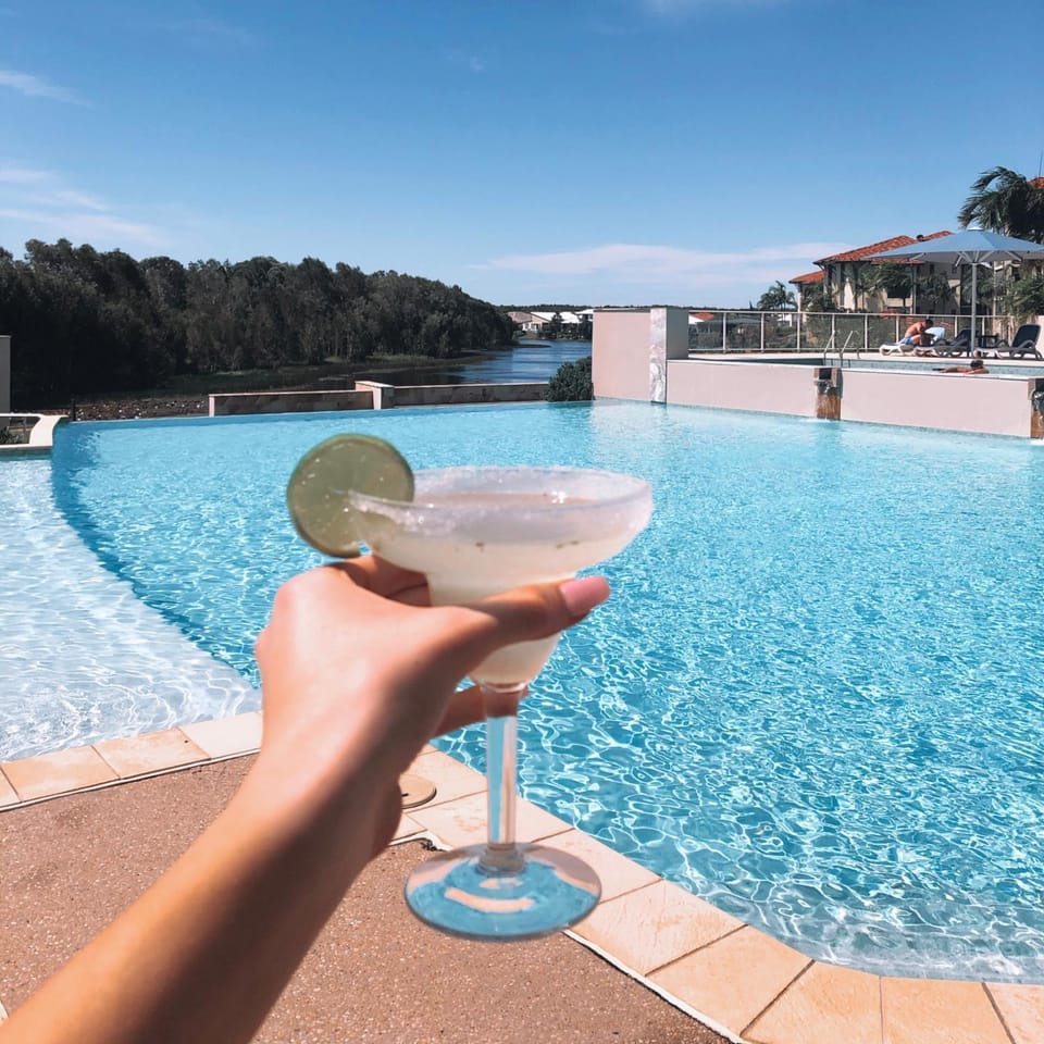 Swimming pool, Alcoholic drinks