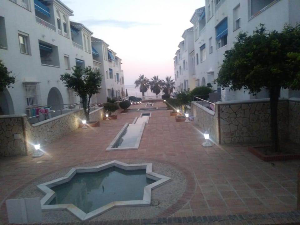 Property building, Patio, Inner courtyard view