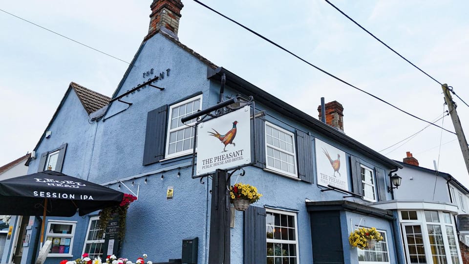 The Pheasant Public House & Hotel Inn in Babergh District