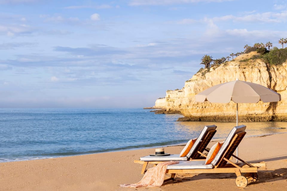 Beach, sunbed
