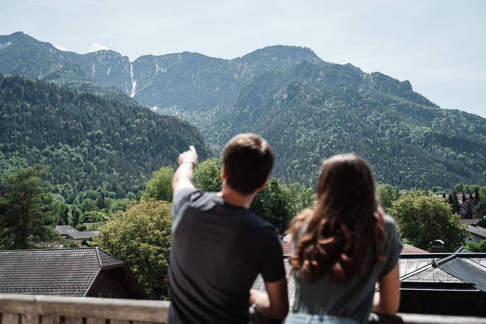 People, Hiking, Mountain view