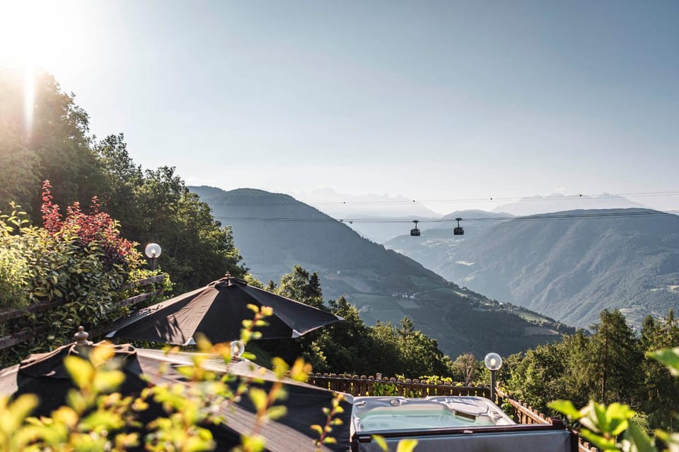 Garden, Hot Tub, Mountain view