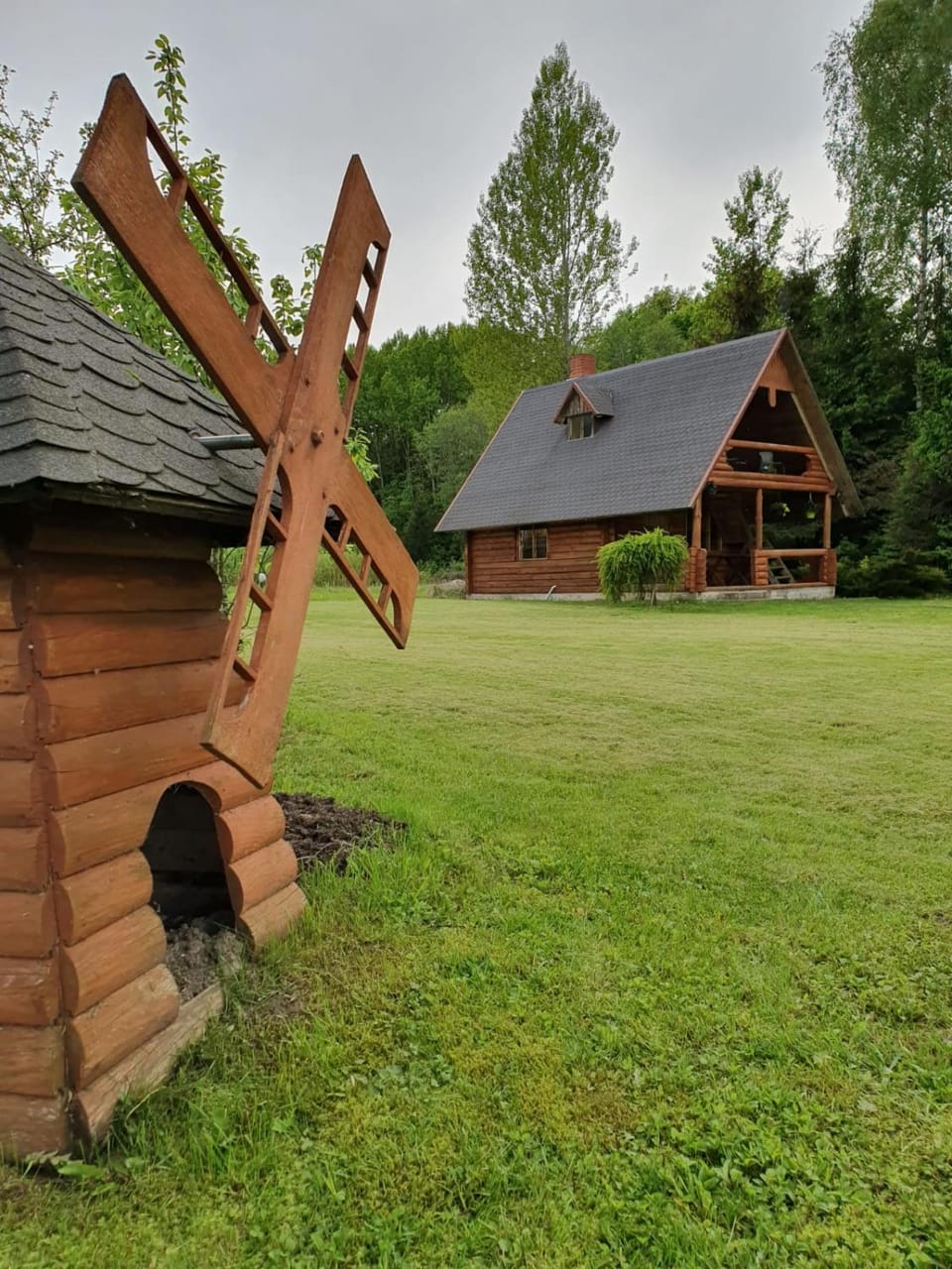 Vēl tuvāk dabai House in Latvia