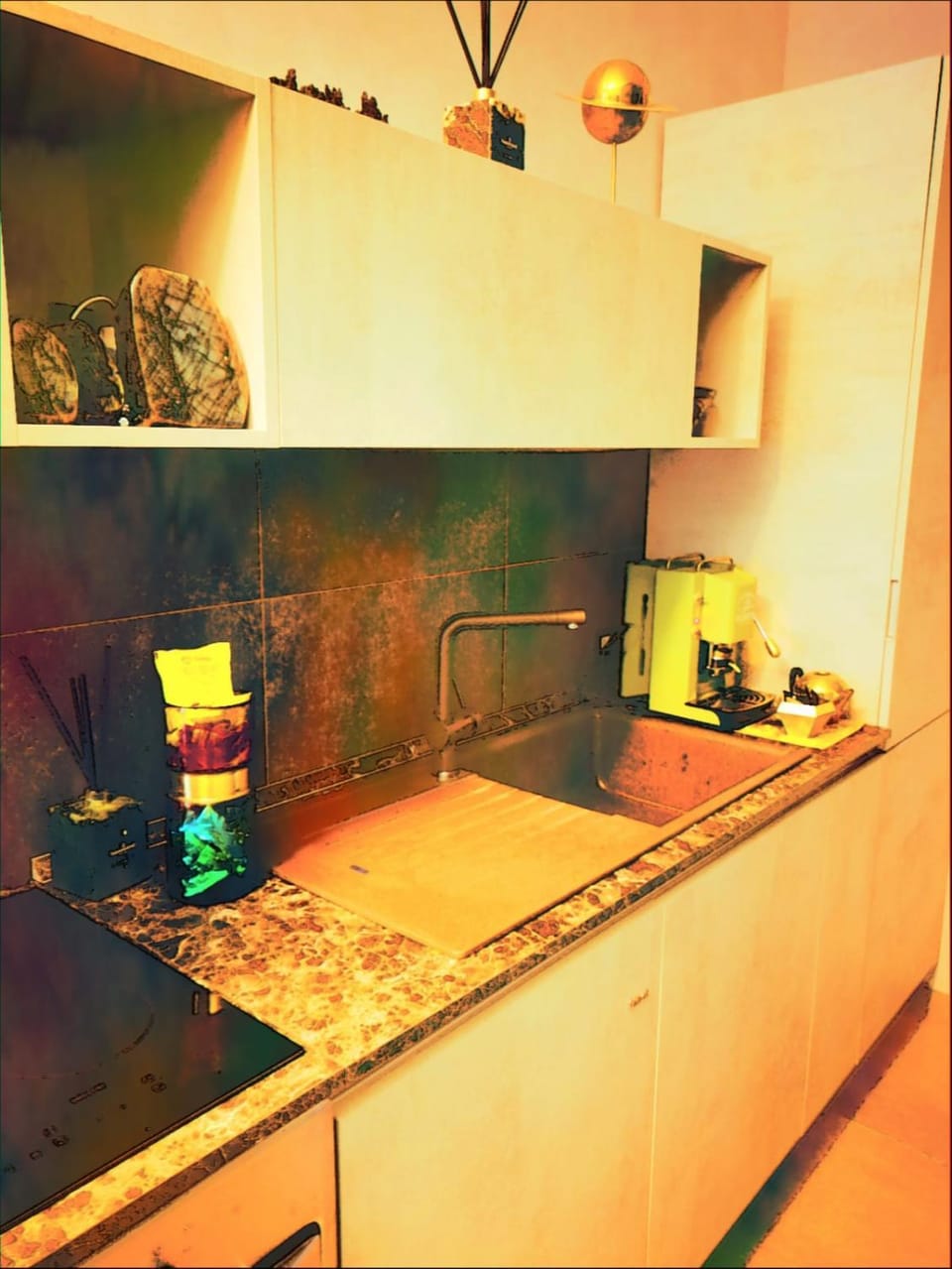 Coffee/tea facilities, Kitchen or kitchenette, Breakfast, stove