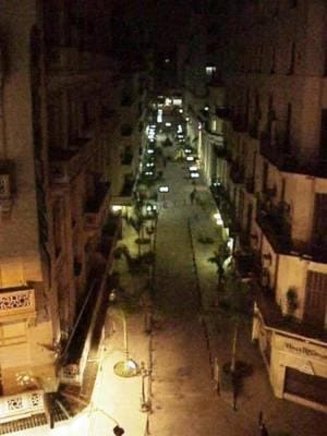 Quiet street view