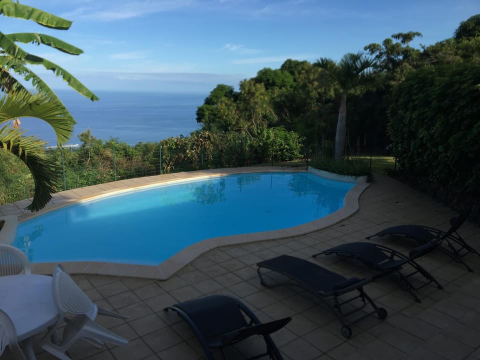 Property building, Pool view, Swimming pool