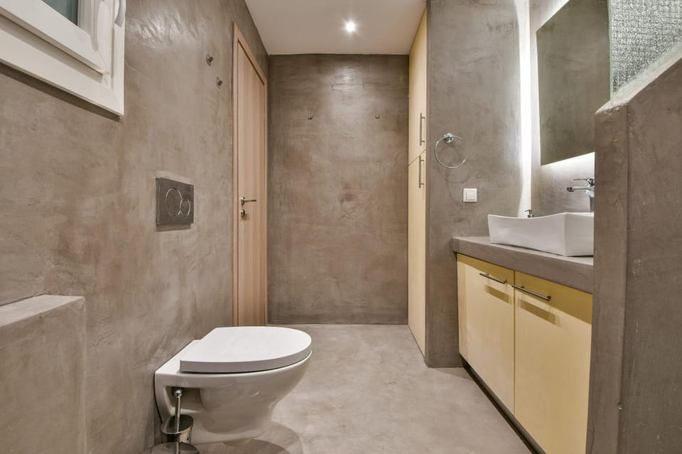 Toilet, Bathroom, Photo of the whole room
