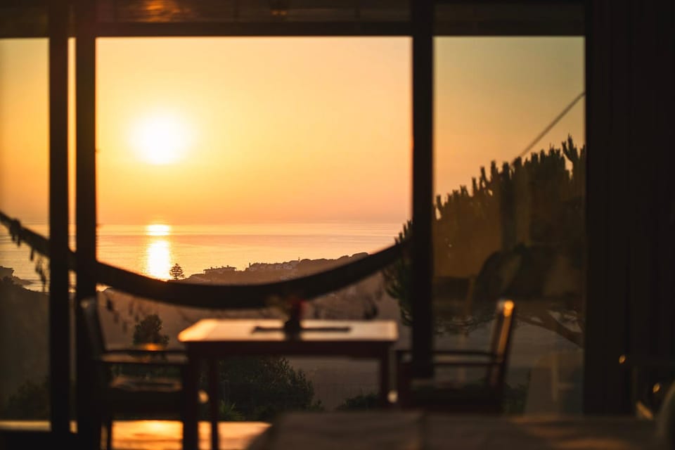 Natural landscape, Balcony/Terrace, Sunset