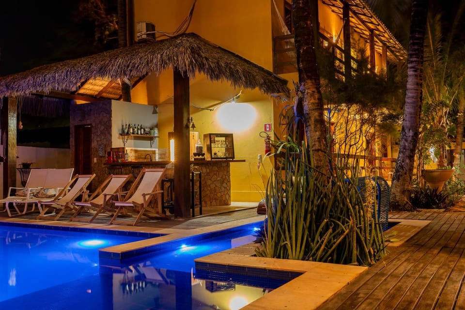Garden, Pool view, Swimming pool, sunbed