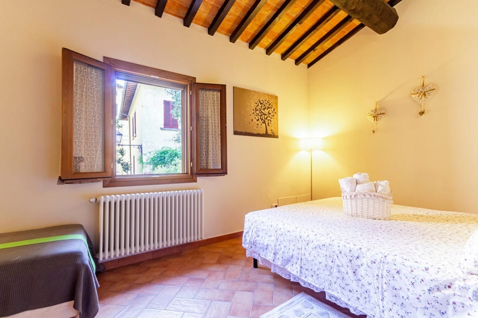 Bed, Photo of the whole room, Bedroom, City view