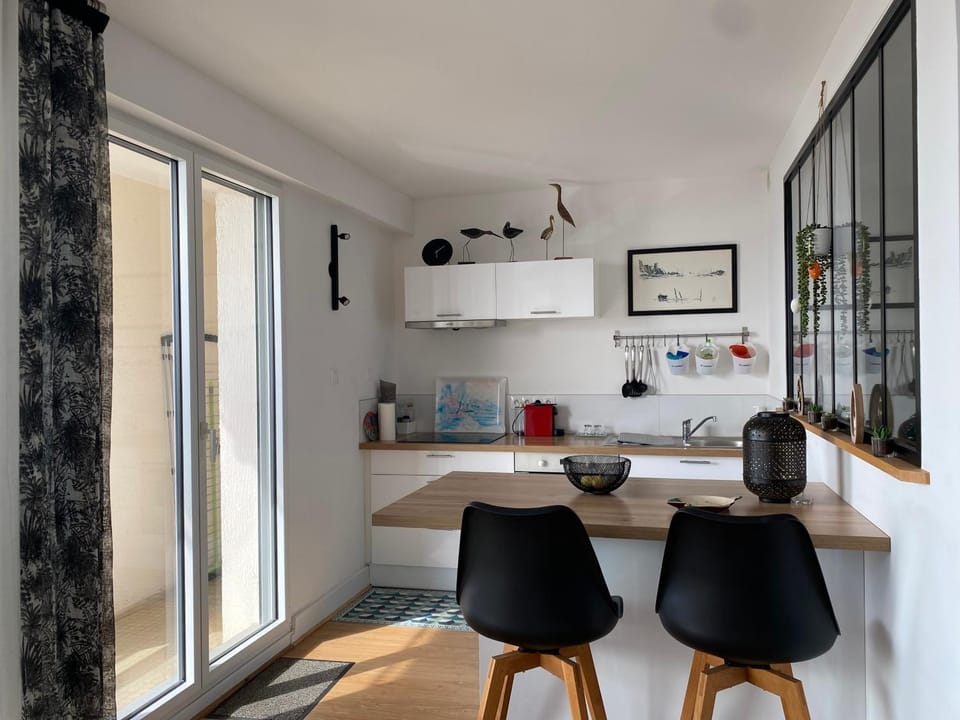 Splendide vue face à la mer avec garage Apartment in Concarneau